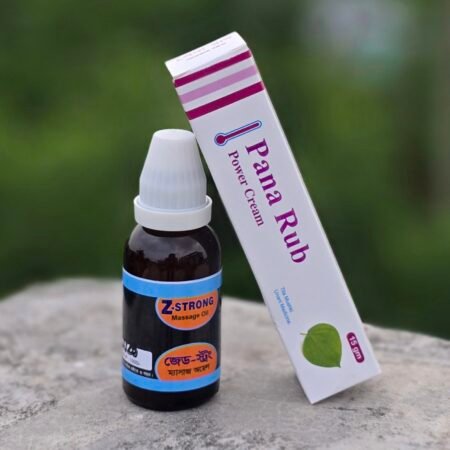 Z Strong Massage Oil + Pena Rub Power Cream